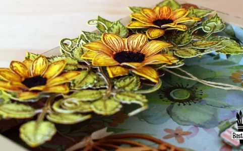 Rustic Sunflower von Heartfelt Creations