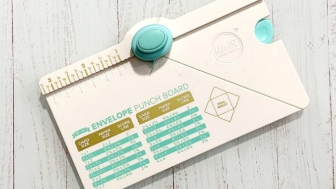Vorstellung des Mini Envelope Punch Board / Falzbrett für Mini Umschläge